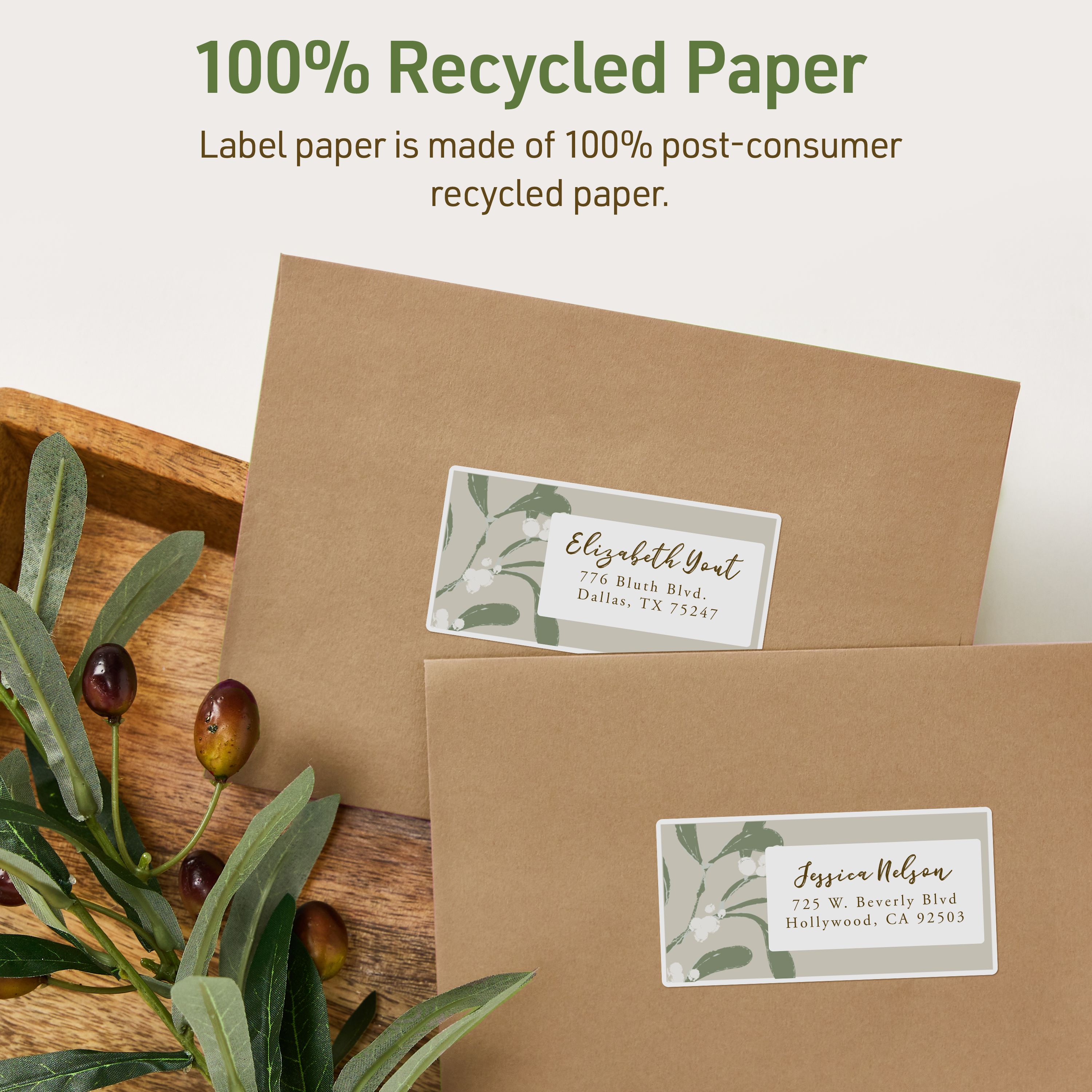 EcoFriendly Shipping Labels, 2